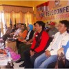 Live teleconfrence di KPUD Kuningan.