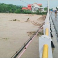 Sungai Cijangkelok Kembali Meluap