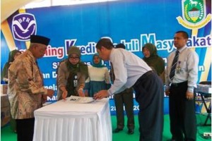 Lounching Kredit Peduli Masyarakat