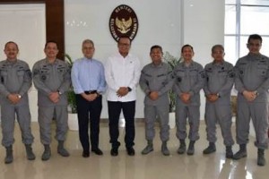 Bakamla Ri berfoto berssama usai kegiatan.