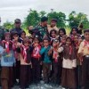 Satgas Yonif Raider Tuah Sakti Dukung Gerakan Pramuka 