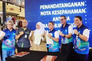 Pasar Baru Bandung, Piloting QRIS bank bjb