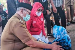 Bupati Kuningan saat menghadiri Hari Disabilitas International.