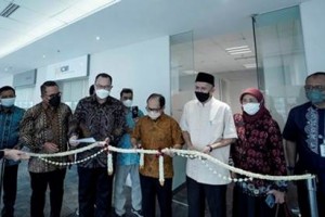 Peresmian bantuan fasilitas kantor sekretariat ICMI di Muamalat Tower, Jakarta Selatan 