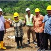 Bupati Meninjau Pembangunan Jalan Menuju Waduk Cileuweung