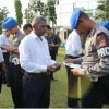 Tim Propam Jabar saat melakukan operasi Gaktiblin di Mapolres Kuningan.