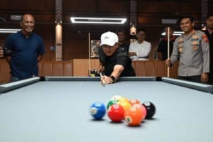 Santunan Anak Yatim Warnai Soft Opening D’Jons Pool Billiard